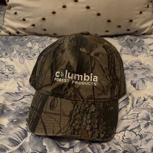 Columbia Forest Products Camouflage Baseball Cap - Brown/Green